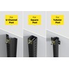 8 PCS Anti-Theft Post Attachment Kit Sign Mounting Hardware for