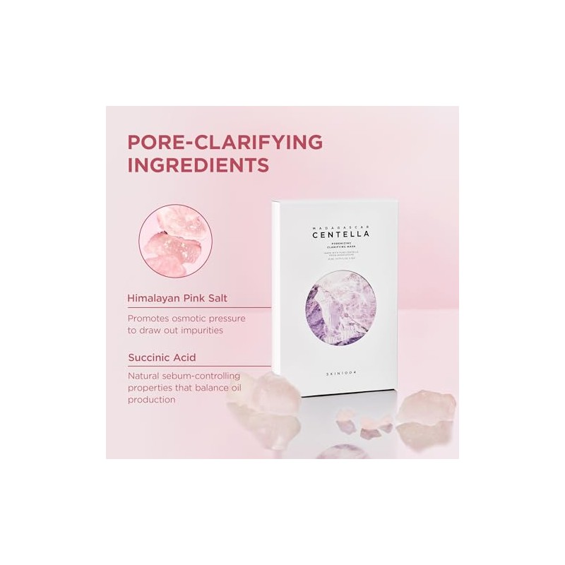 SKIN1004 Madagascar Centella Poremizing Clarifying Mask 23Ml X 5Ea