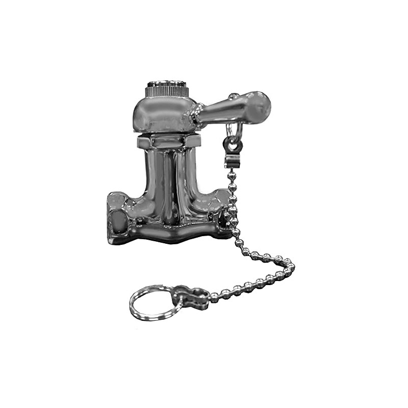 Jones Stephens S05100 Self-Closing Shower Valve with 7" Pull Chain