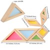 BOHS Translucent Tangram with Activity Cards - 1 Inch Thickness