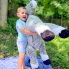 Tezituor Large Horse Stuffed Animal, 47 Inch Realistic Horse Plush
