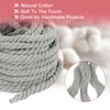 uxcell Twisted Cotton Rope, 8mm x 11Yards Natural Cotton 3