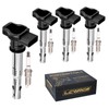 4X Ignition Coil Packs and Spark Plugs for Volkswagen Tiguan
