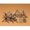 Tamiya 35027 Military Barricade Set Model Kit, 1/35 scale