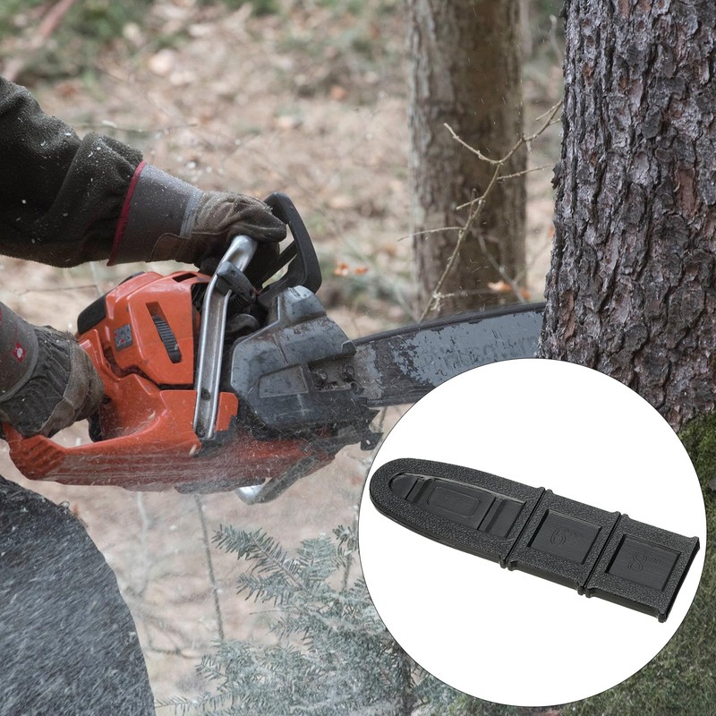 PATIKIL 2pcs 8" Chainsaw Chain Cover Plastic Durable Chainsaw Protective