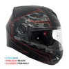 VCAN VX28 Full Face Modular Flip-Up Motorcycle Helmet ECE &