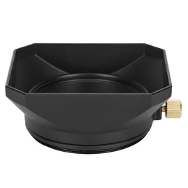 Lens Hood Set Square Lens Hood Shade Accessory for DV Camcorder Digital Video Camera Lens Filter Camera Lens Hoods Reduces Lens Flare and Glare (52MM)