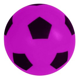 eMKay® 17.5cm PURPLE Football | Indoor/Outdoor Soft Sponge Foam Soccer Ball Great Fun For Adults And Kids Boys & Girls