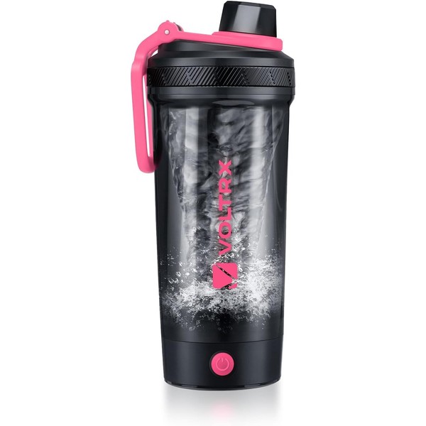 VOLTRX Shaker Bottle, Gallium USB C Rechargeable Electric Protein Shake