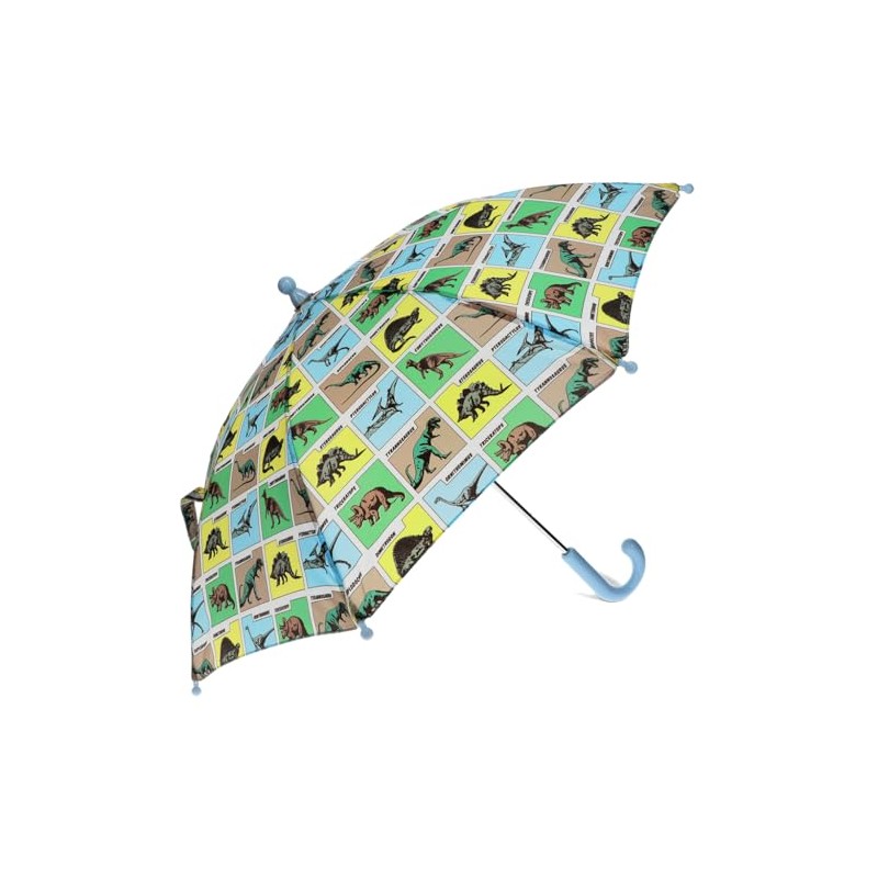 Rex London Children's Push-Up Umbrella - Prehistoric Land Dinosaur