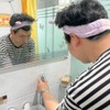 Neulsom Hair Fixing Rabbit Face Wash Band Purple Bunny Face Wash Headband Face Wash Hairband