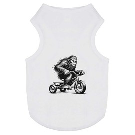 'Bigfoot Riding Tricycle' Pet Dog/Cat T-Shirt (PT00153211)