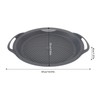 Kitchen Food Processor Robot Tray with Perforated Holes Steaming Tray