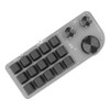 15 Keys 3 Knobs Programmable Keypad Wired USB Wireless Bluetooth