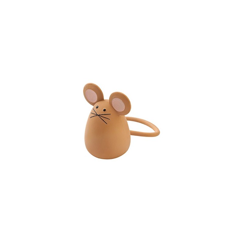 A K Brands United Pets Tato Mouse Squeaky Toy, Brown