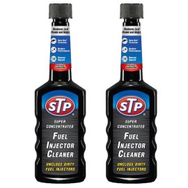 STP Fuel Injector Cleaner, Super Concentrated, 5.25 Fl Oz (Pack of 2 Bottles)