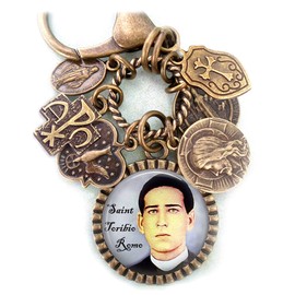St. Toribio Romo Keychain, Necklace or Clip, Patron Saint, Catholic Confirmation Gift