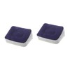 COHEALI 2pcs Inflatable Foot Rest Pillow Flocking Pvc Foot Massage