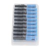 100Pcs Fiber Optic Connector Kit Embedded Type Fiber Optic Fast