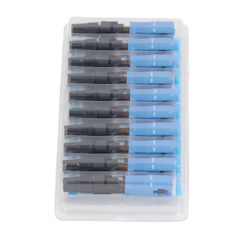 100Pcs Fiber Optic Connector Kit Embedded Type Fiber Optic Fast