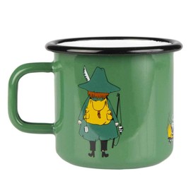 PO S Muurla Muurla Moomin Enamel/Retro Snufkin, 12.5 fl oz (370 ml)