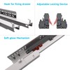 20 Inch 1 Pair Undermount Soft Close Drawer Slides Full