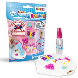 Craze Splash Beads Children's Jewellery Starter Pack Ironing Beads Set Without Ironing Beads for Crafts Water Beads for Children Non-Toxic Children's Craft Set 26038, Small