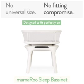 Bassinet Fitted Sheets Compatible with SNOO Happiest Baby Oval Bassinet – Snuggly Soft 100% Jersey Cotton – Dusty Blue + Navy – 2 Pack