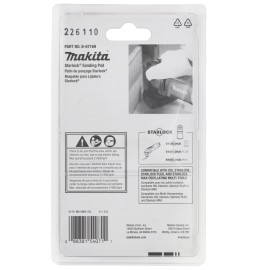 Makita B-67169 Starlock® Sanding Pad for Oscillating Multi-Tools (2-Pack)