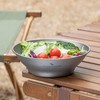 Boundless Voyage Ti1106T Titanium Bowl Plate Tableware Set, Camping, Dishes,