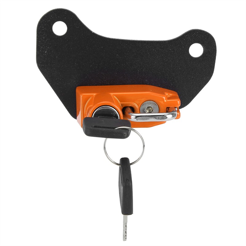 Motorcycle Modification Aluminum Alloy Helmet Lock Mount Hook Fit for