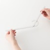 MUJI 82107203 Portable Aluminum Folding Hanger, When in Use: Width