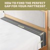 Deepshark Bed Gap Filler for King Mattress, High-Density 45D Sponge,