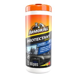 Armor All Car Interior Cleaner Protectant Wipes - Cleaning for Cars & Truck & Motorcycle, Cool Mist, 25 Count, 78509