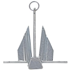 Extreme Max 3006.6515 BoatTector Galvanized Slip Ring Anchor - #13/6.5 lbs.