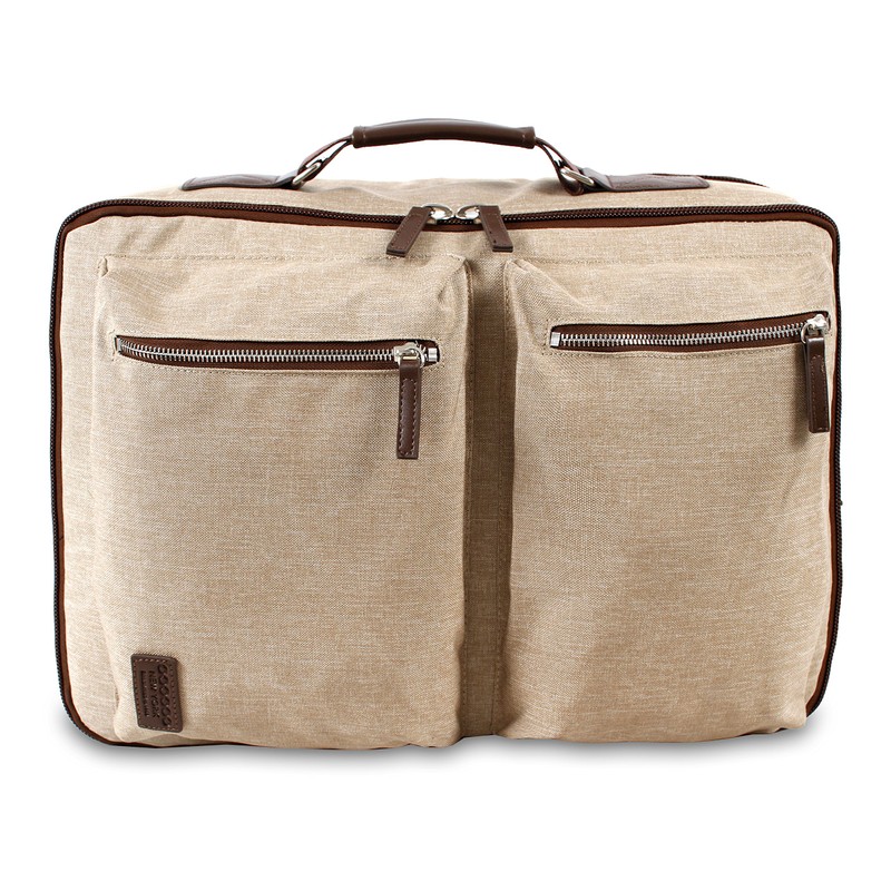 J World New York Station Laptop Backpack, Sand, One Size