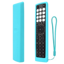 YiBiChin Protective Remote Case ONLY for Hisense VIDAA TV Original Remote Control, EN2J36H EN2F36H ERF2S36H EN2D36H ERF2N36H Remote Cover Shockproof, Anti-Slip - Glow Blue