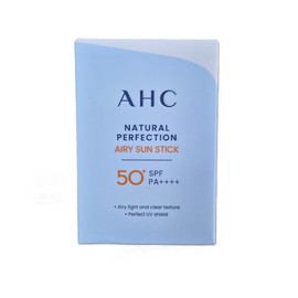 AHC Natural Perfection Airy Sun Stick (SPF50+) 14g, 2 pcs. / AHC 내추럴 퍼펙션 에어리 선스틱 (SPF50+) 14g, 2개
