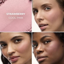 Laura Mercier Blush Color Infusion Duo - Rubor en polvo mate y luminoso, sin talco, uso de 16 horas, acabado natural construible