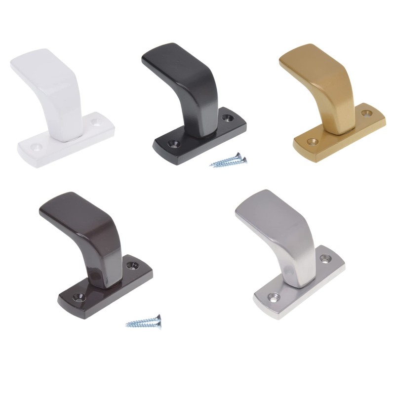 Aqbau® Door knob for fixed frame doors, button push, door