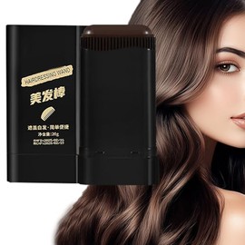 Barra De Tinte Para Cabello Canoso - Barra Coloración Cobertura Canas Hombre Mujer Barba | Brocha Tiza De 20g Para Hombre, Mujer, Salón, Hogar Y Barba
