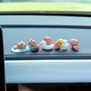 YGMONER 9 Pcs Mini Capybara Car Dashboard Figurine Decoration Cute