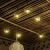 KagoLing 4PCS Solar LED Lantern Light Outdoor Garden Patio Path