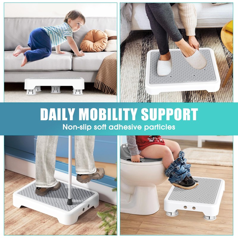 SPACELEAD Mobility Step Stool for Adults & Seniors, Indoor/Outdoor Portable