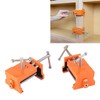 2pcs Cabinet Claw Professional Metal Cabinetry Clamp with Hex Wrench