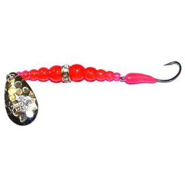 Mack's Lure 16300 Kokanee Killer Hammered Nickel Orange, 8