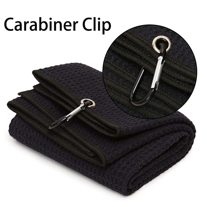 4 Packs Tri Fold Microfiber Towels Set Microfiber Fabric Waffle