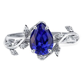 925 Sterling Silver Birthstone / Moss Agate / Opal Ring for Women, Christmas Rings, Engagement Ring, Wedding Ring for Mother Women, Sterling Silver, Cubic Zirconia