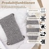 2 Pieces Back Scrubber for Shower Bamboo Fibre Exfoliating Scrubber