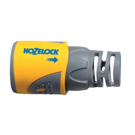 HOZELOCK - Hose Connector Plus ø 12.5mm - 15mm (1/2"- 5/8") Soft Touch : Watertight, Non-slip, Flexible Connector Prevents Twisting, Swelling and Leaks [2050P0000]